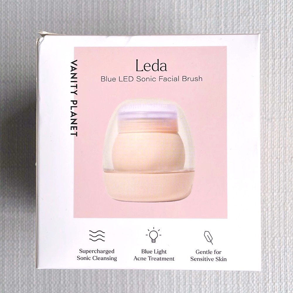 Vanity planet LEDA Blue - Acne Fighting LED Sonic Facial Brush
